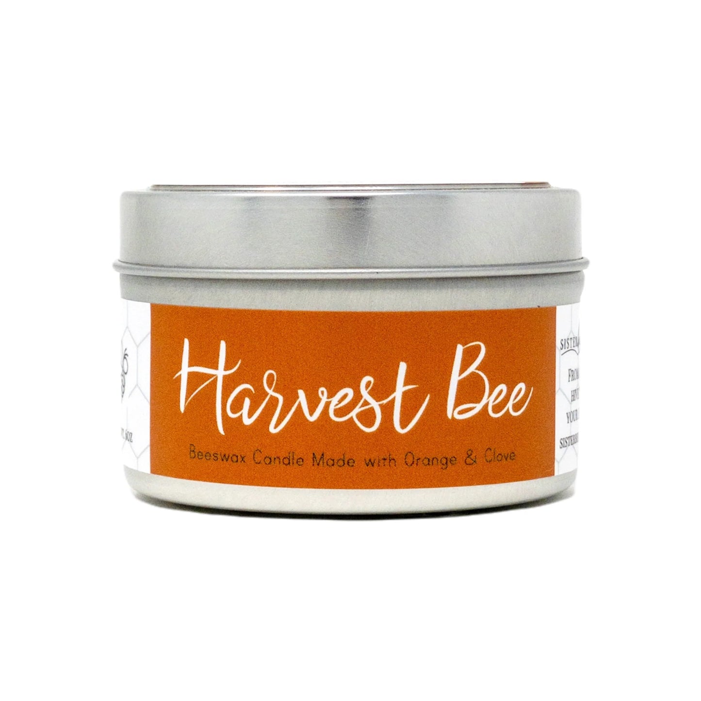 Harvest Bee Beeswax Candle