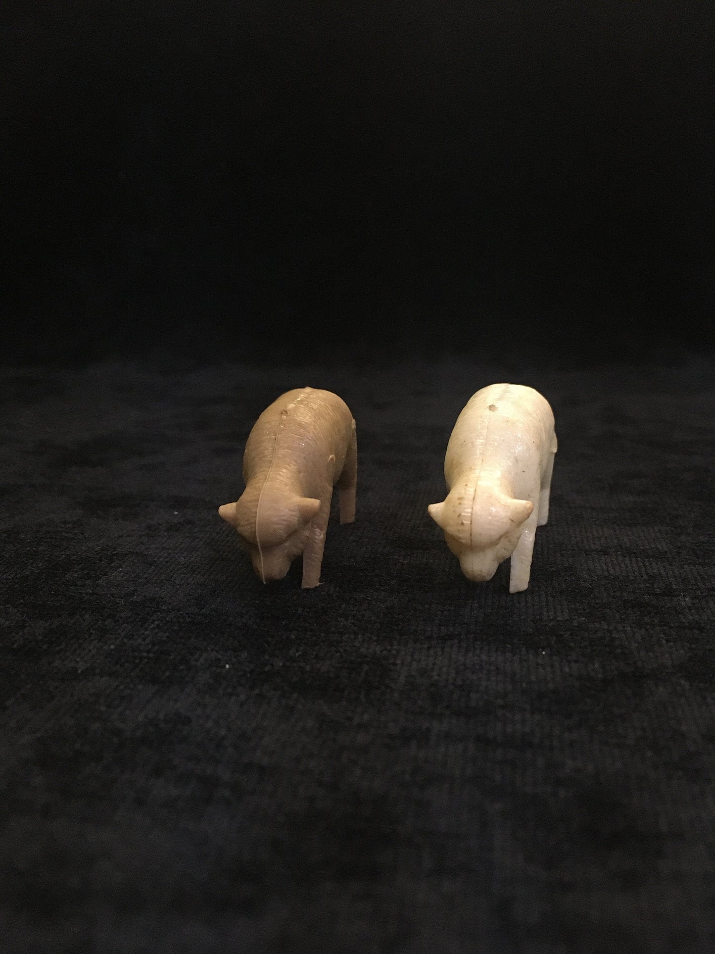 Bergen Toy & Novelty Co Lambs, Vintage