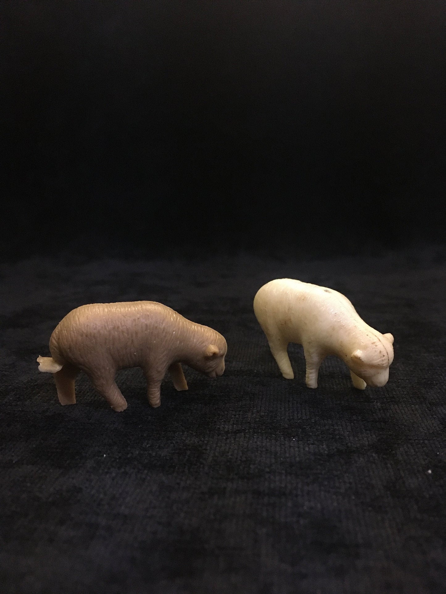 Bergen Toy & Novelty Co Lambs, Vintage