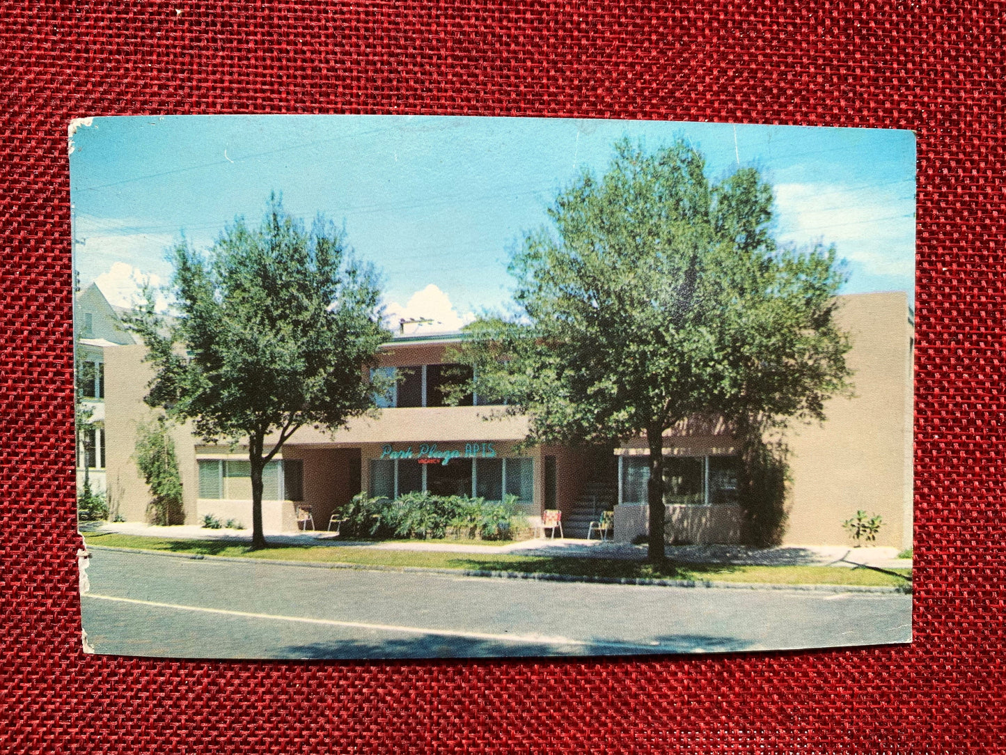 Park Plaza Apartments, St. Petersburg, Florida Vintage Postcard 1960s