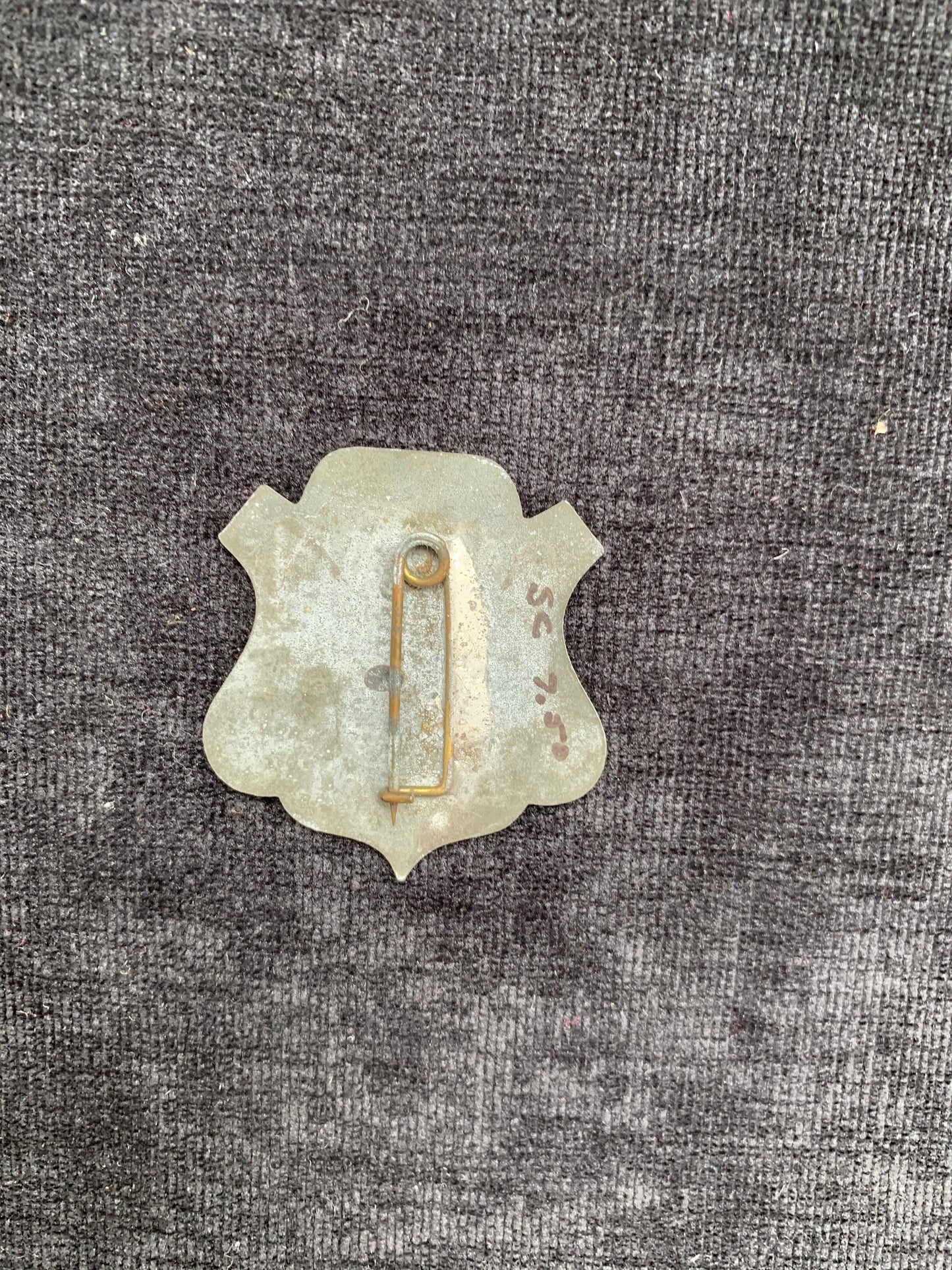 Post Cereal Premium - J.D.C. Captain's Badge with Red Star