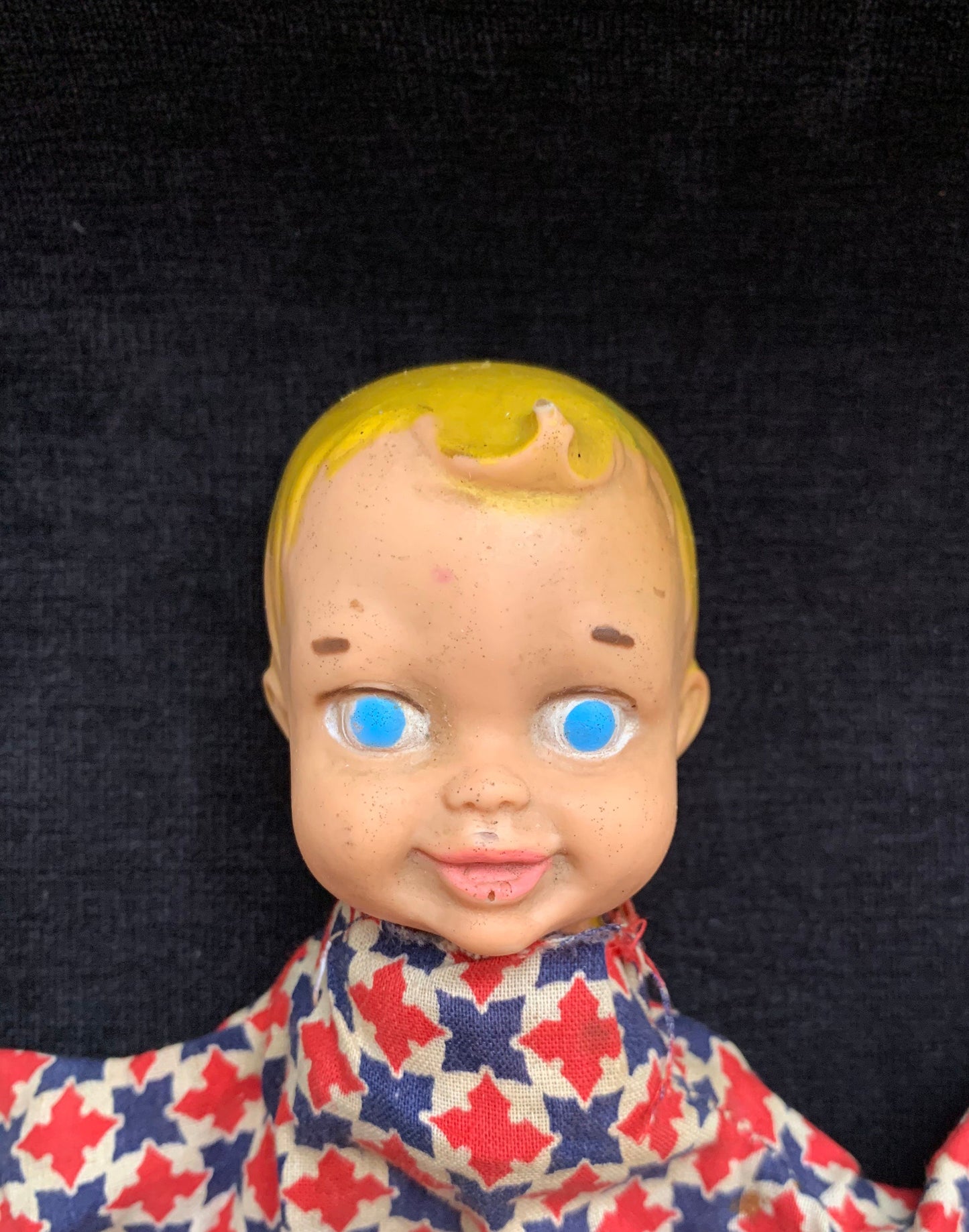 1950s Blonde Boy Hand Puppet