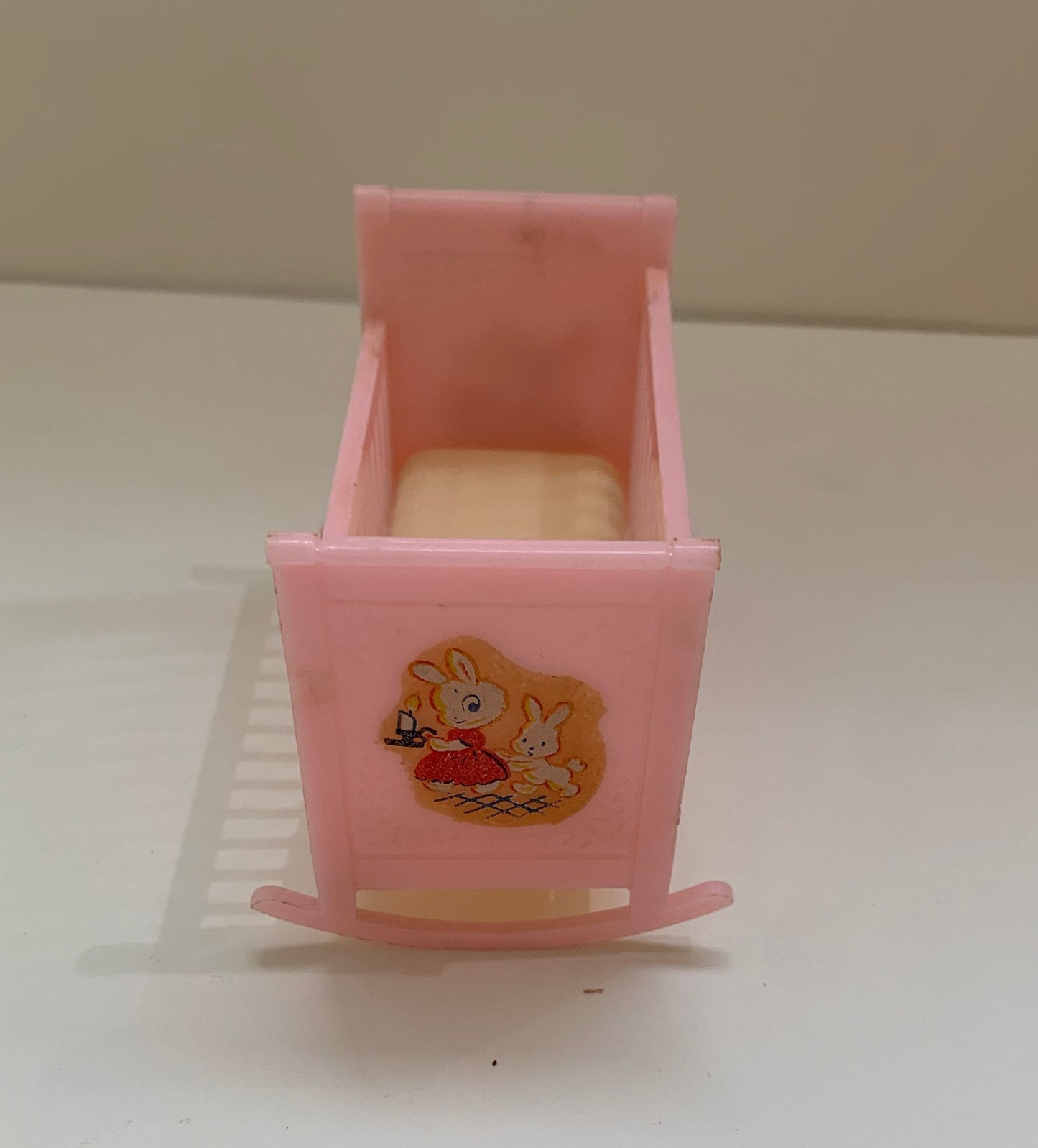 Renwal Baby Bedroom Dollhouse Furniture Set, Set of 3, Crib, Dresser, and Changing Table