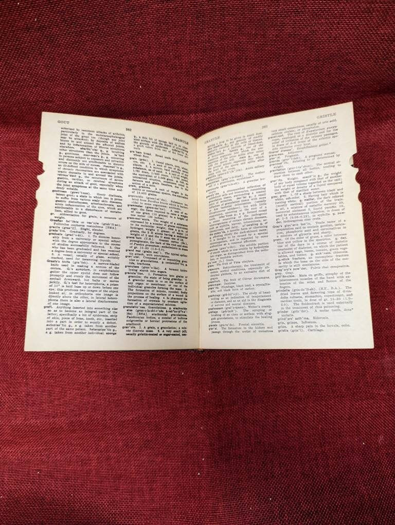 Stedman's Shorter Medical Dictionary - 1950s Book