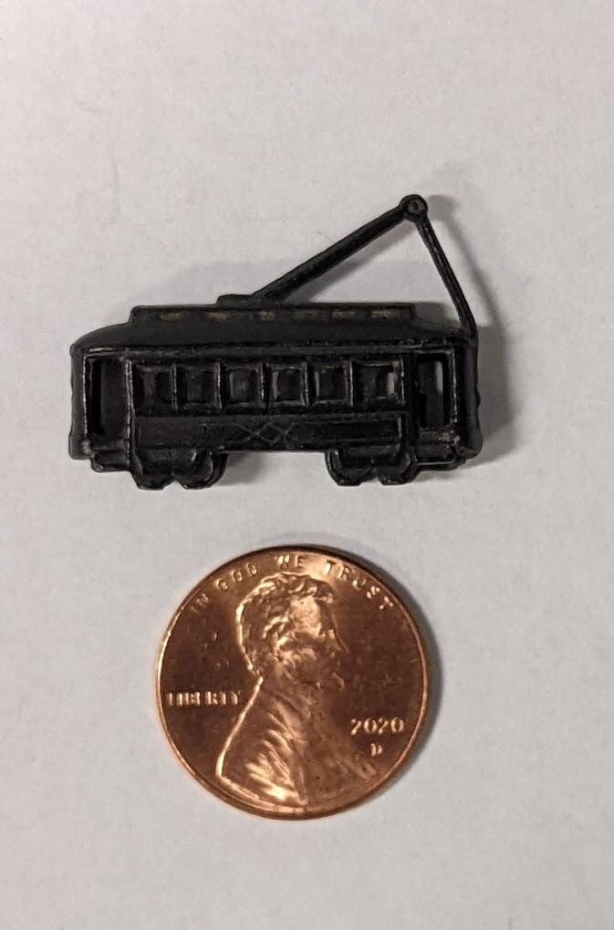 Cracker Jack Trolley Prize Toy - Vintage 1920s