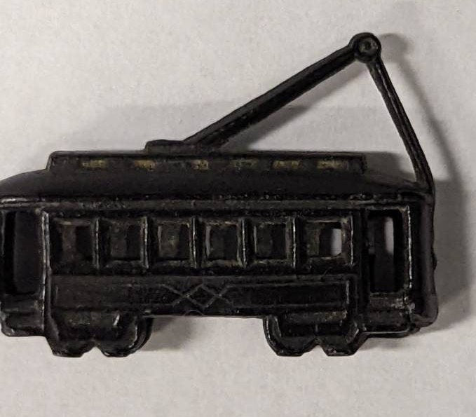 Cracker Jack Trolley Prize Toy - Vintage 1920s