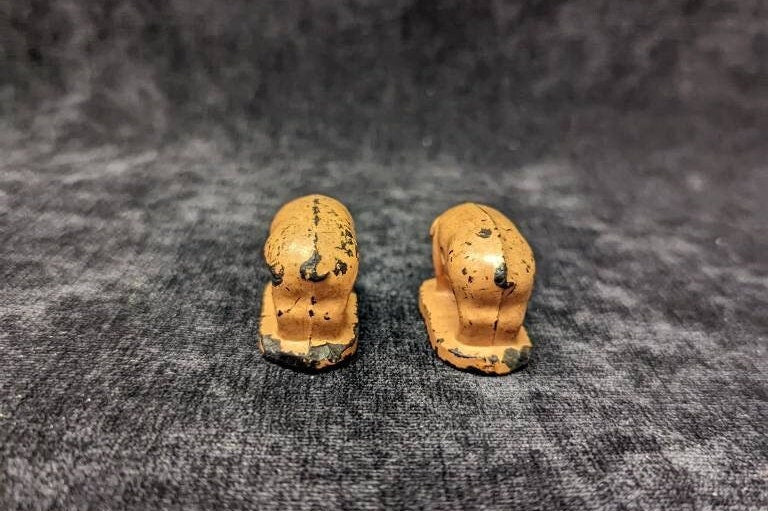 Auburn Rubber Pigs - Vintage 1930s - Sold as set