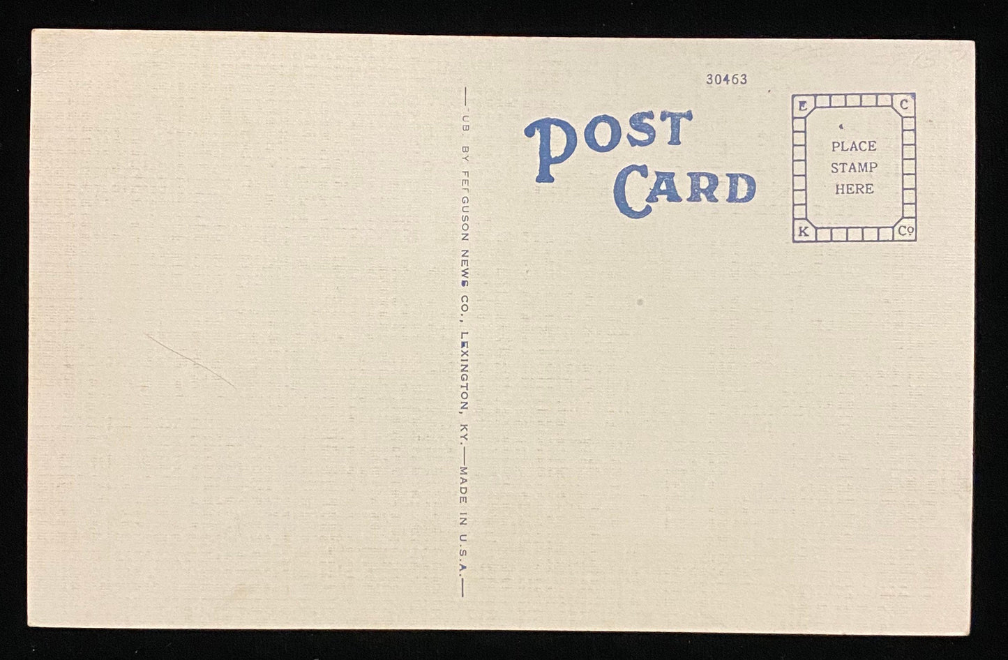 Ashland - Home of Henry Clay - Lexington, KY. - 1940s Linen Postcard
