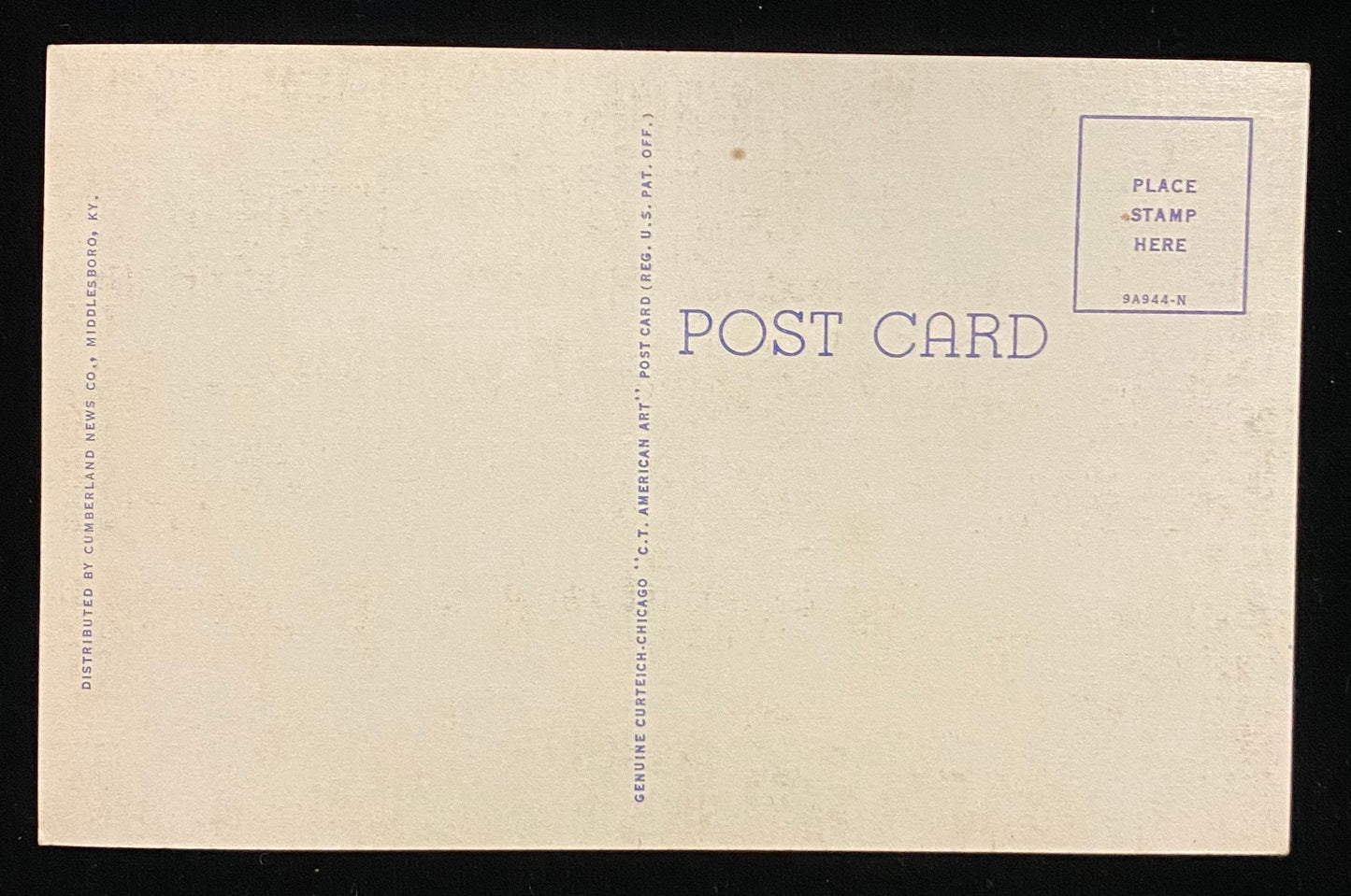 Main Street - Corbin, KY. - 1939 Linen Postcard