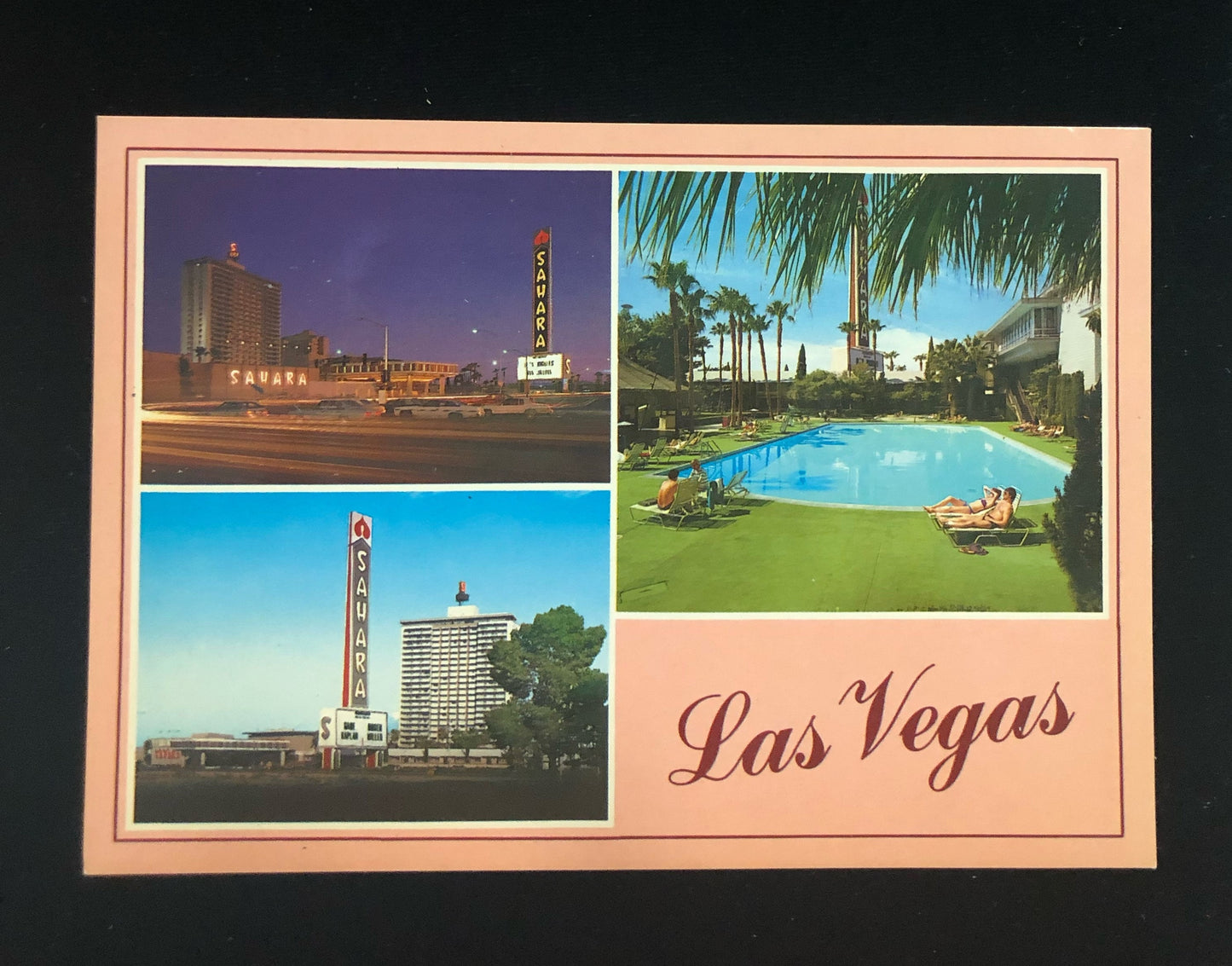 Las Vegas Sahara Vintage Postcard