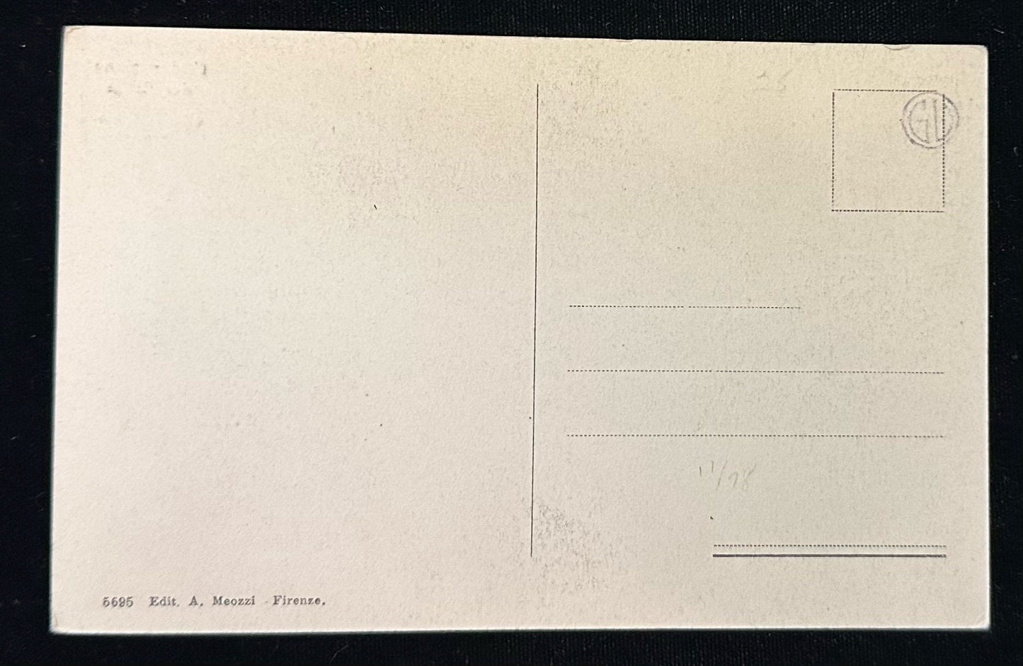 L'adorazione dei Magi -firenze Galleria Uffizi (Botticelli)- Italian- Vintage Postcard