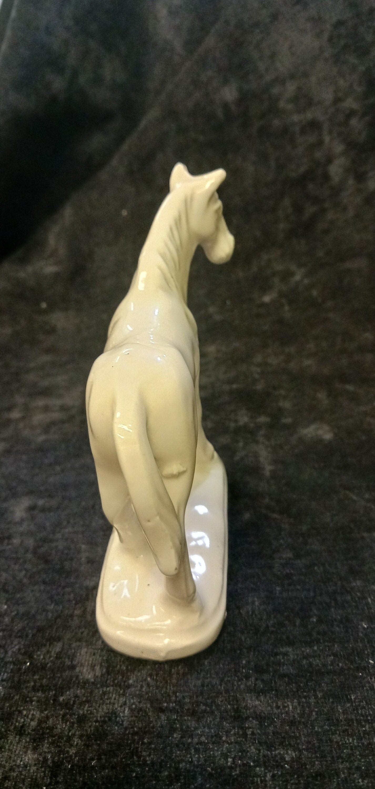 Japanese Porcelain Horse Figurine