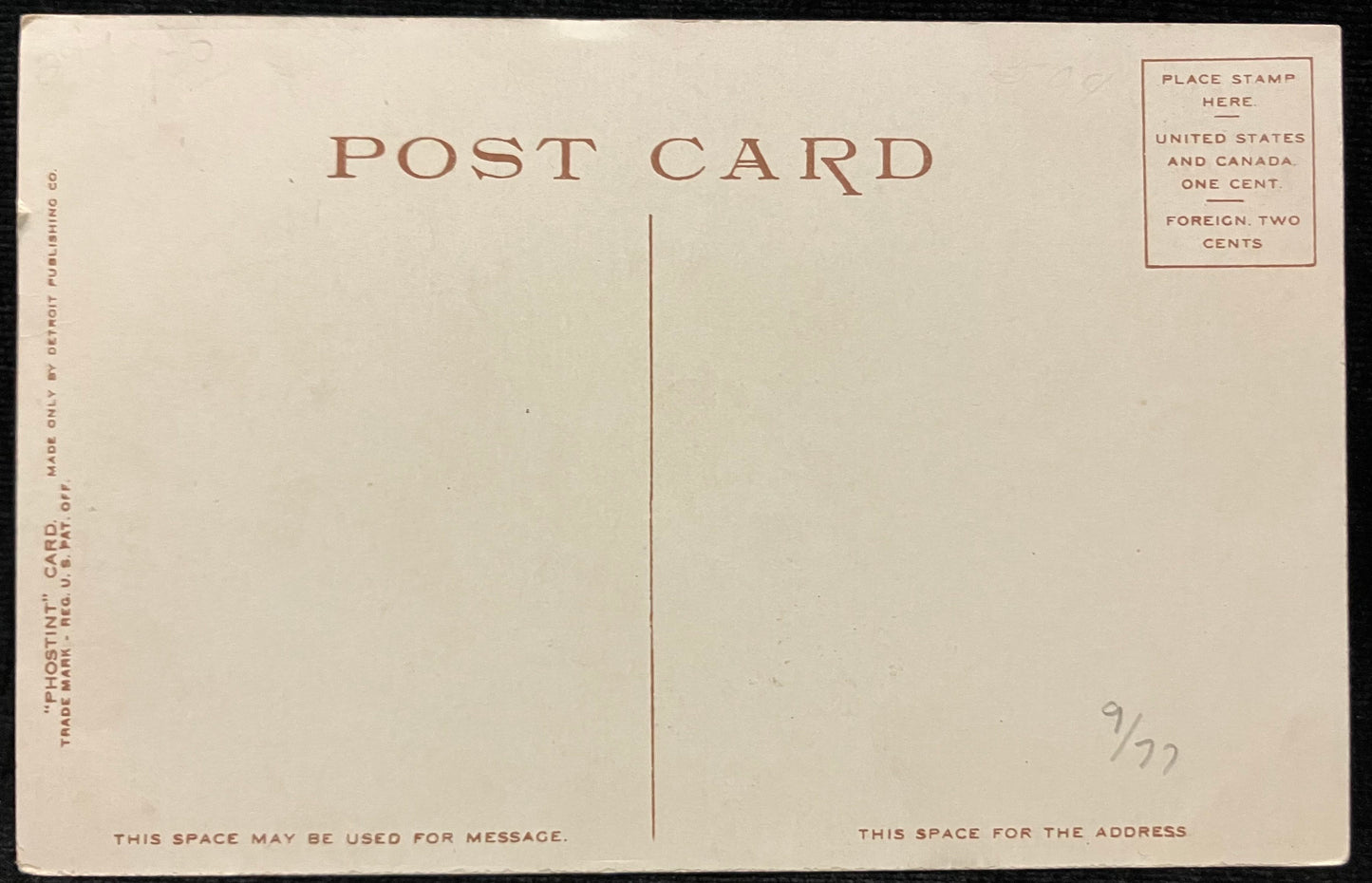 Packet Jas. T. Staples - Vintage Postcard