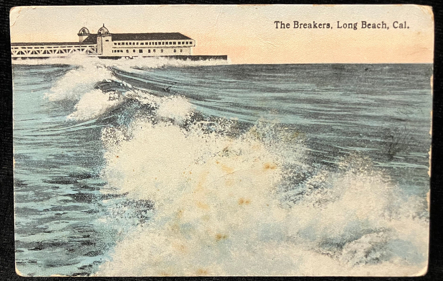 The Breakers, Long Beach Cal. - Vintage Postcard
