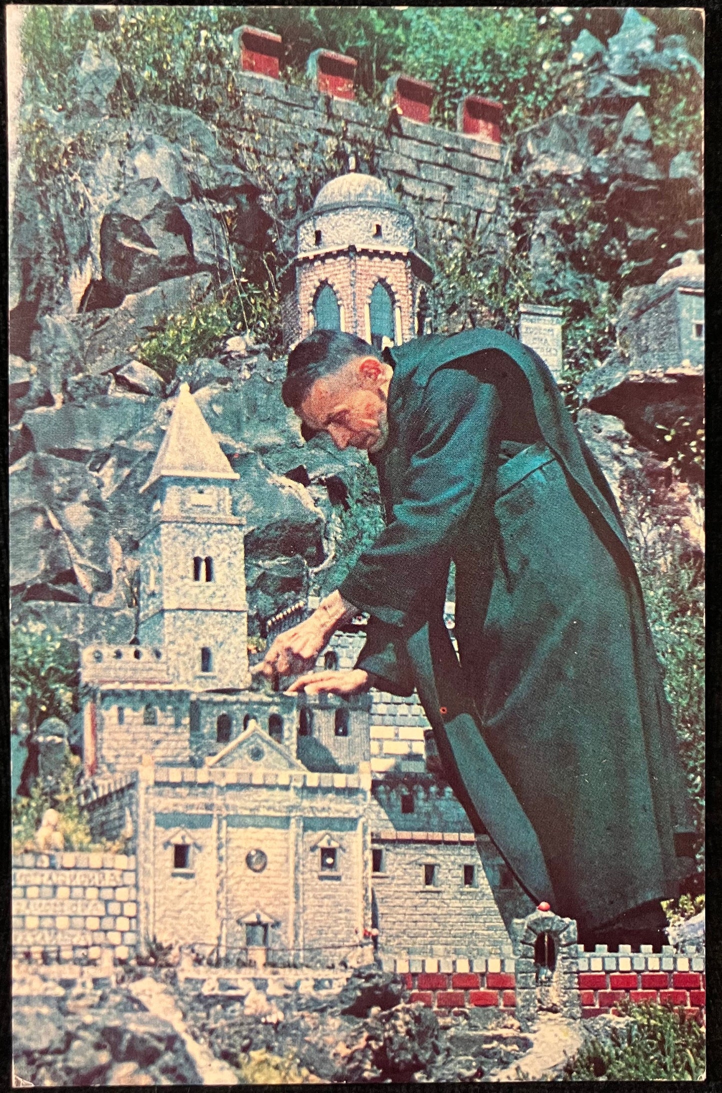 Brother Jose - O. S. B. Benedictine Monk - Cullman, Alabama - Vintage Postcard
