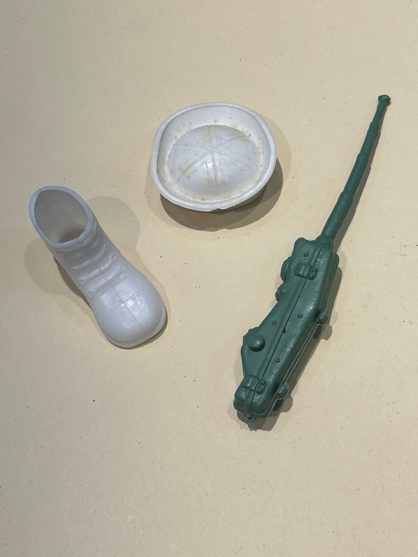 G.I. Joe Accessories- 7 Piece Lot - Sold as one unit - G.I. Joe Naval Man