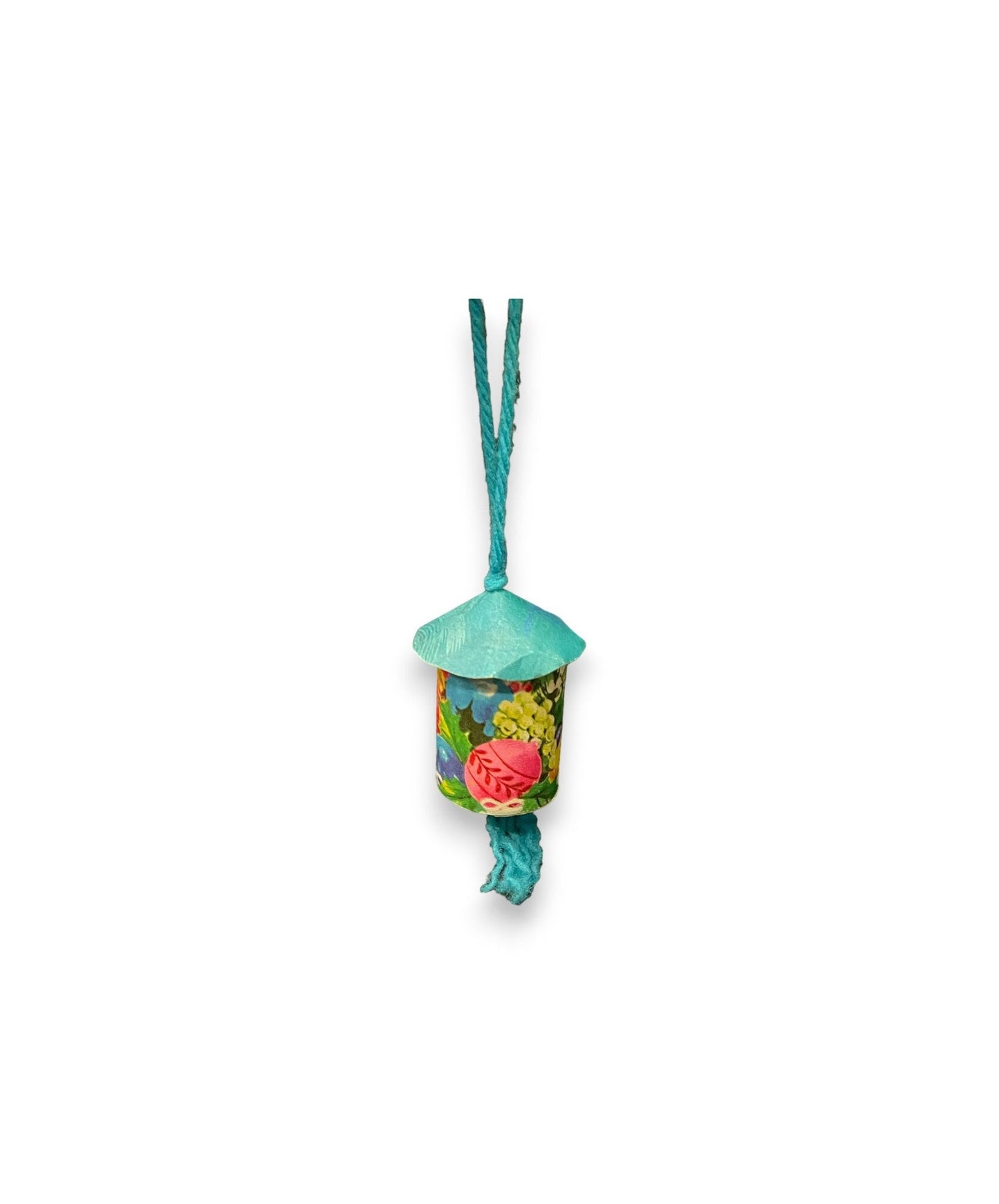 Thread and Decorated Spool Hand Made Hanging Ornament