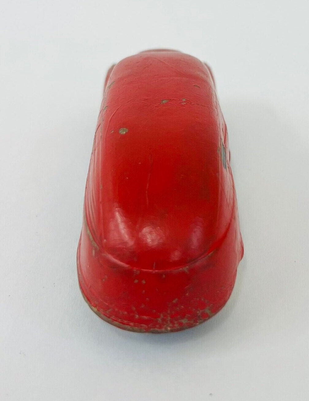 Sun Rubber Co Red Truck - Streamlined Delivery Truck - No. 1020 - Barberton, Ohio - 1930s Hard Rubber Truck