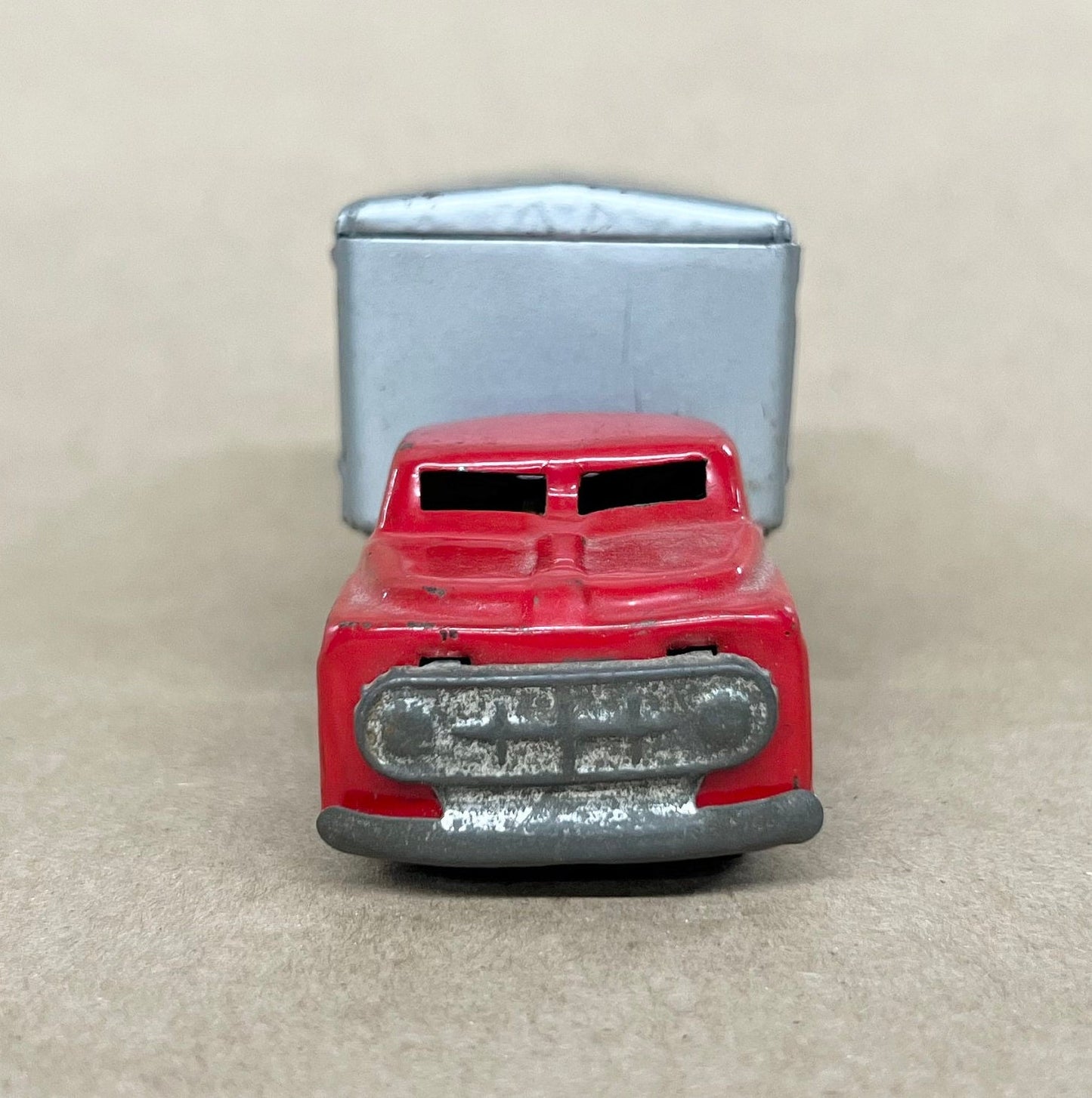 Shioji Tractor Trailer - S.I.E Lettering on Trailer - 6 original rubber tires -Made in Japan - Friction Motor sound works - Very Nice