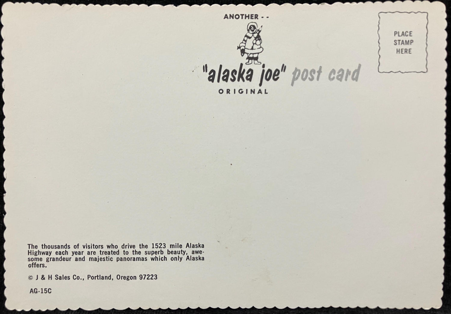 We drove the Alcan Highway - Alaska and Canada - Vintage Postcard