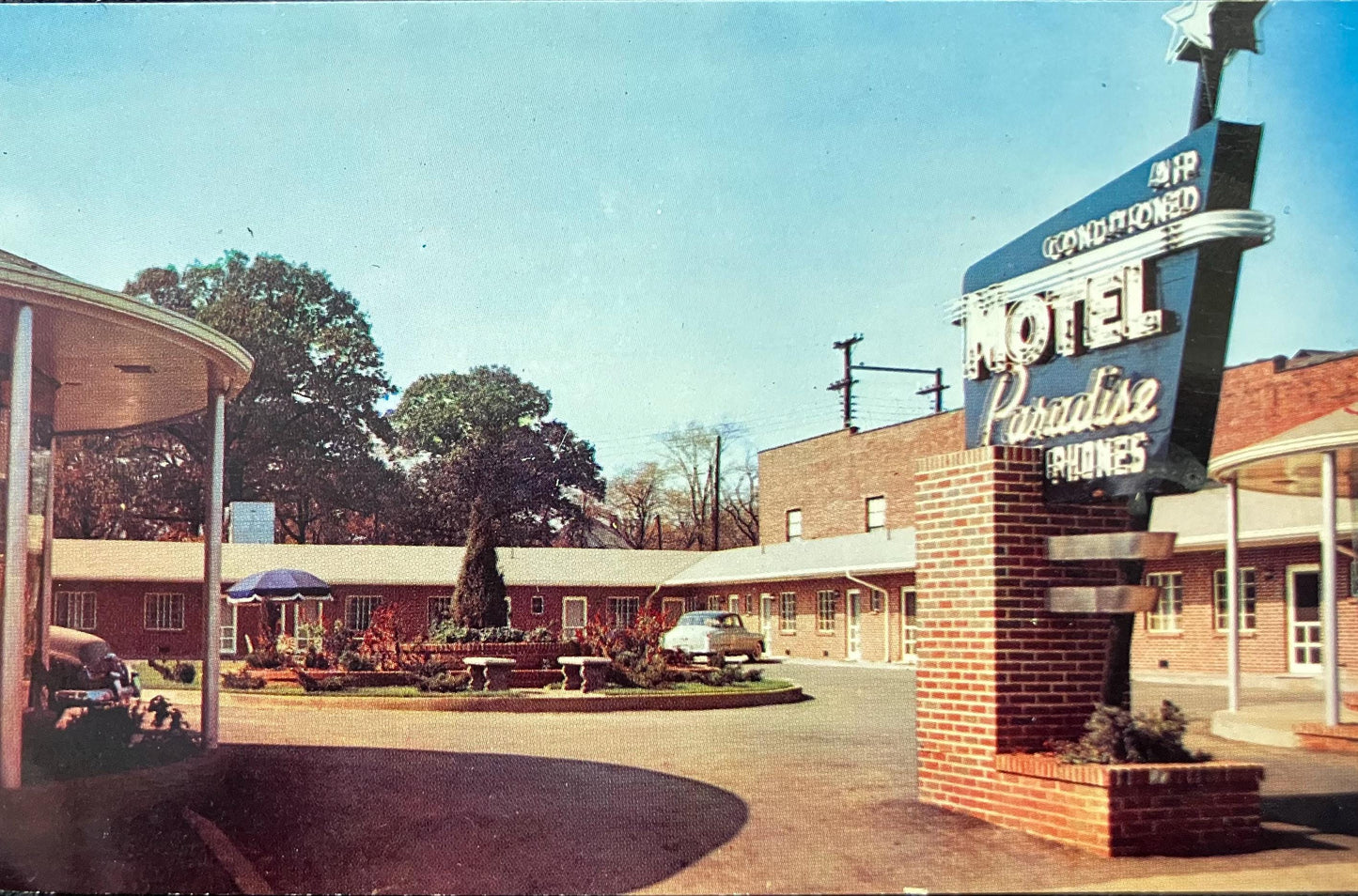 Motel Paradise - Birmingham, Alabama - Motel Postcard