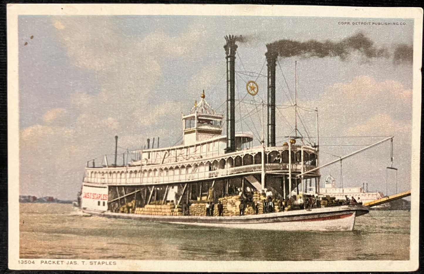 Packet Jas. T. Staples - Vintage Postcard