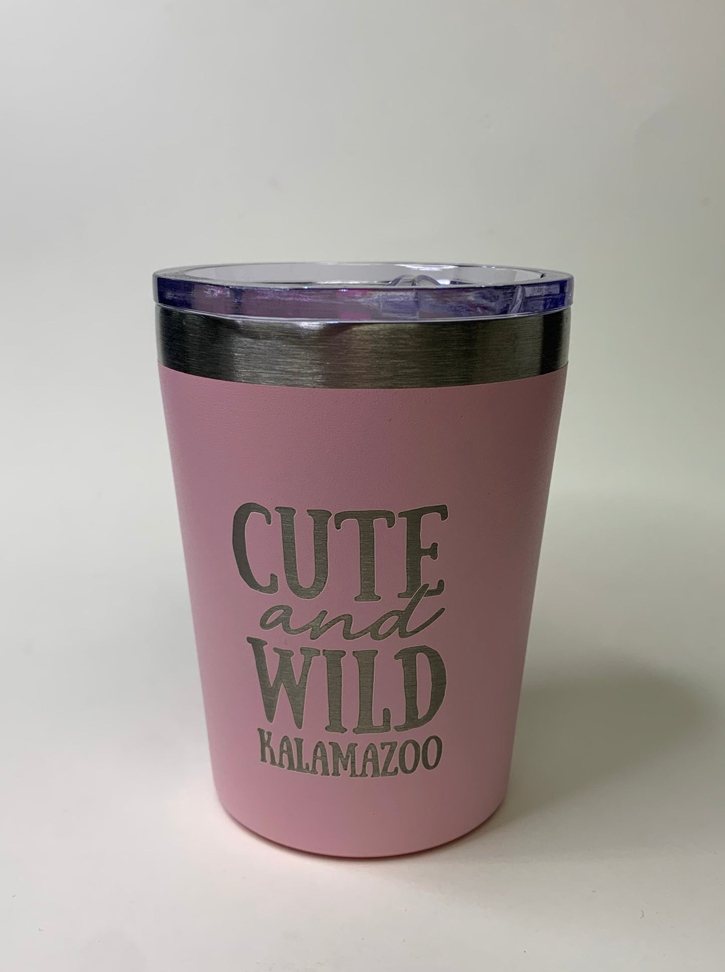 "Cute and Wild" Kalamazoo Mini Tumbler (Pink)