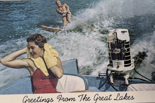 Greetings From The Great Lakes Postcard