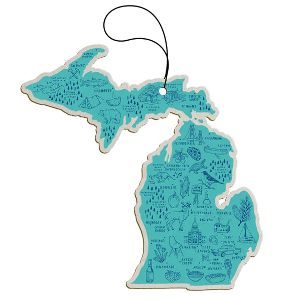 Michigan Air Freshener - Fresh Water Scent