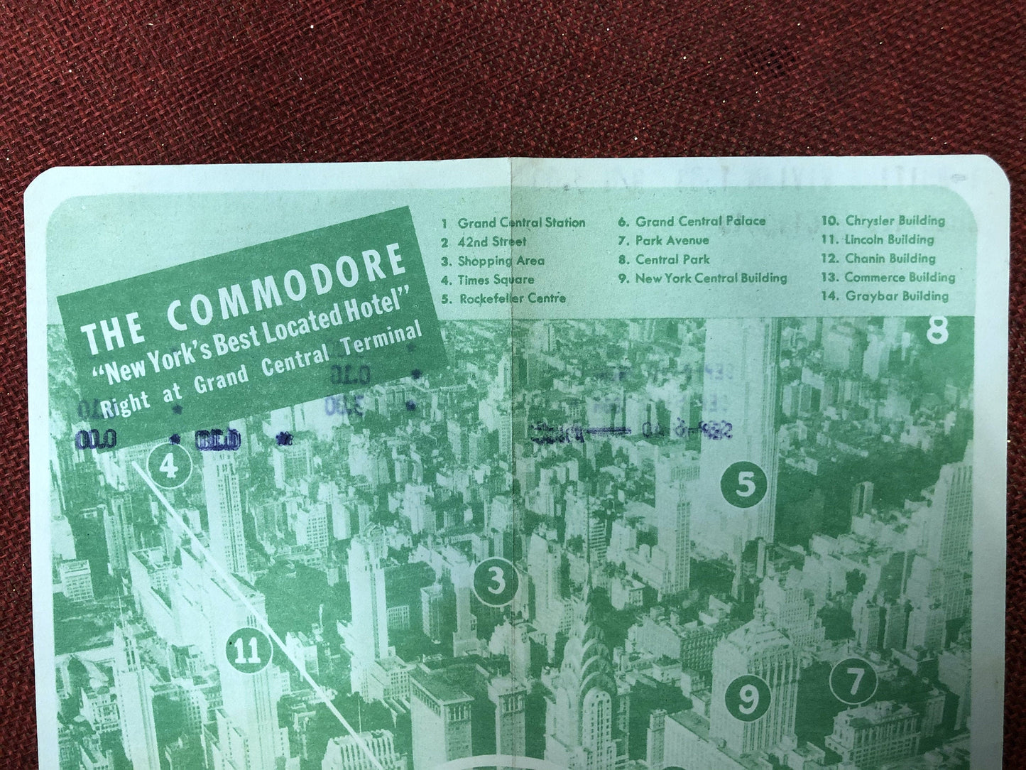 The Commodore Hotel Train Pass