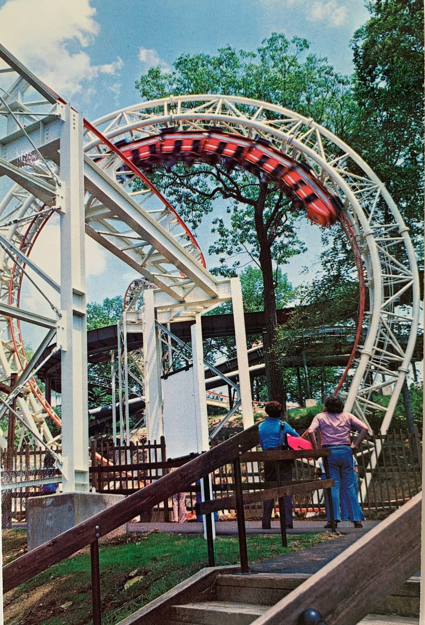 HersheyPark in Hershey, Pennsylvania, Vintage Postcard