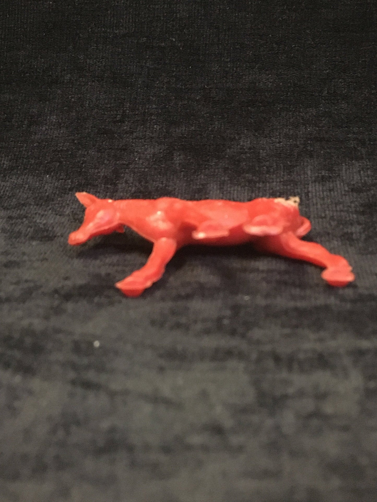 Bergen Toy & Novelty Donkey Red, Vintage