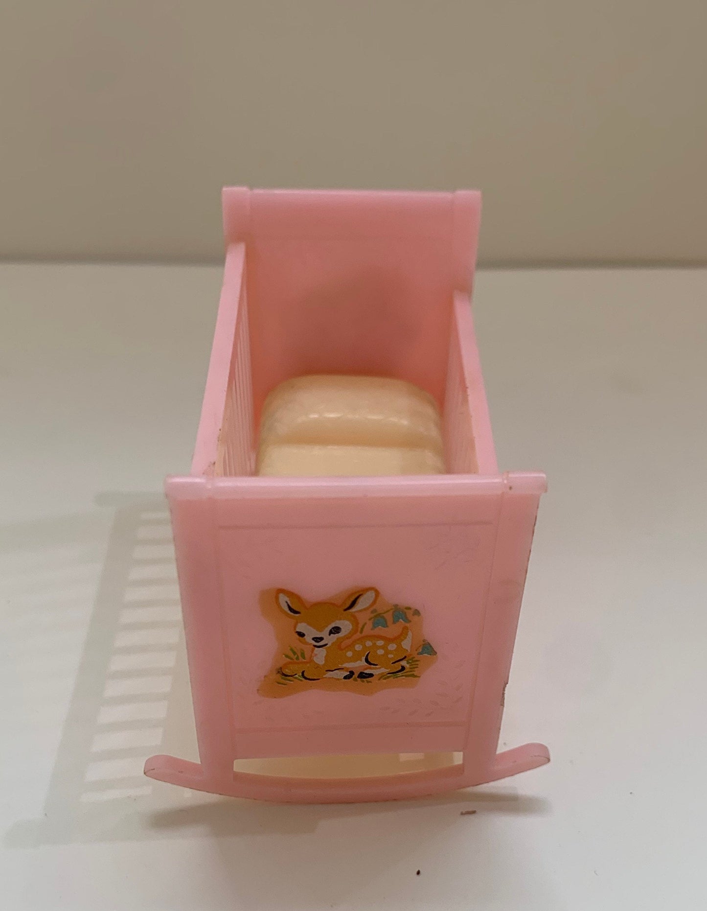 Renwal Baby Bedroom Dollhouse Furniture Set, Set of 3, Crib, Dresser, and Changing Table