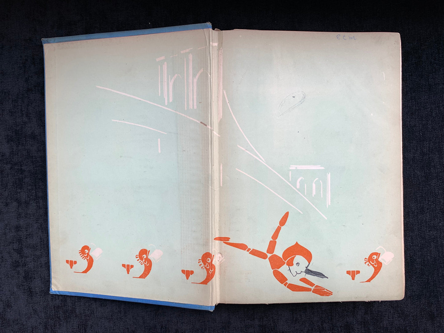 Pinocchio in America by Angelo Patri, Illustrated by Mary Liddell, First Edition 1928/1929