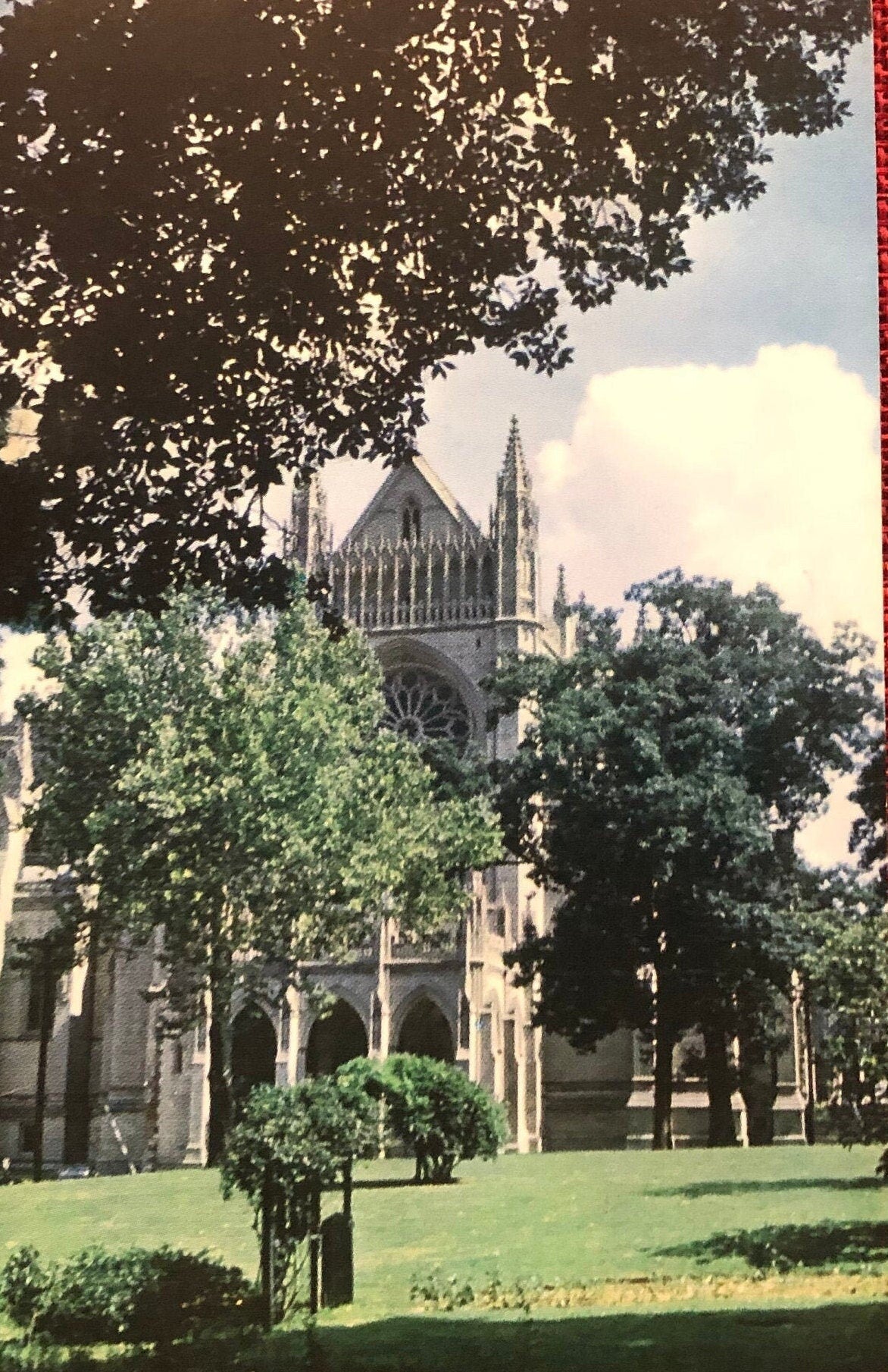 Washington Cathedral Vintage Postcard