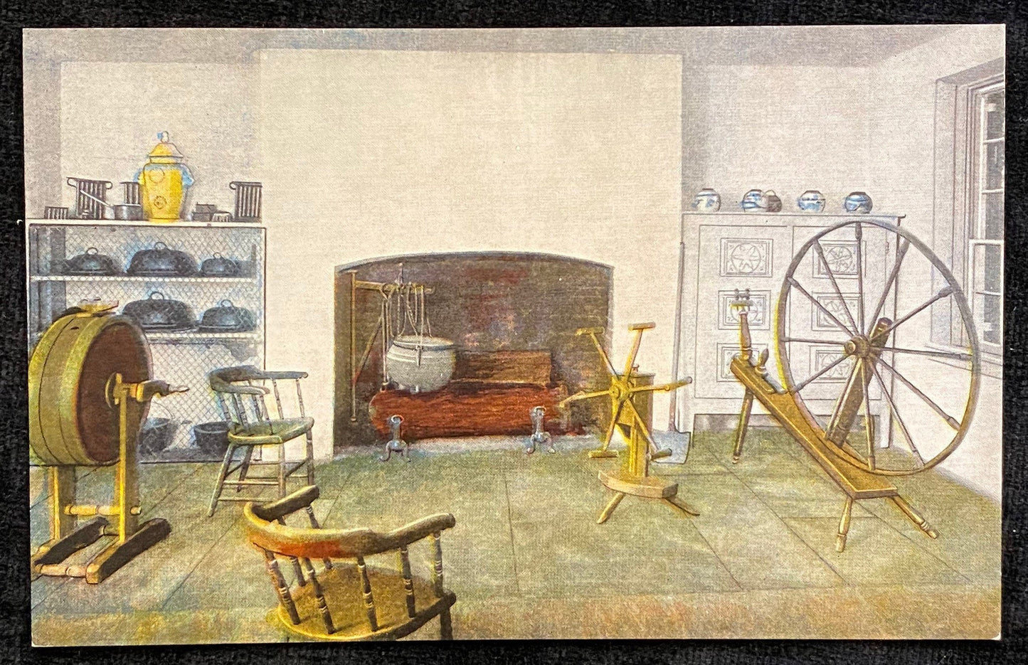 Kitchen of Hermitage - Nashville, TN Linen Postcard