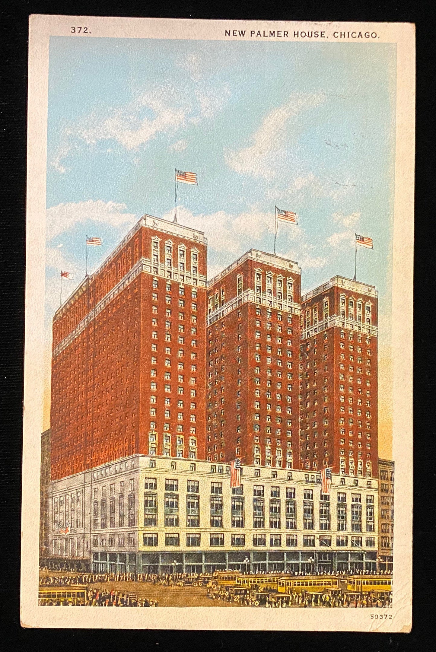 New Palmer House, Chicago - Vintage Postcard