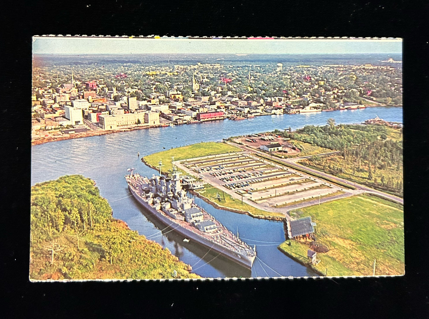 U.S.S. North Carolina- Vintage Postcard