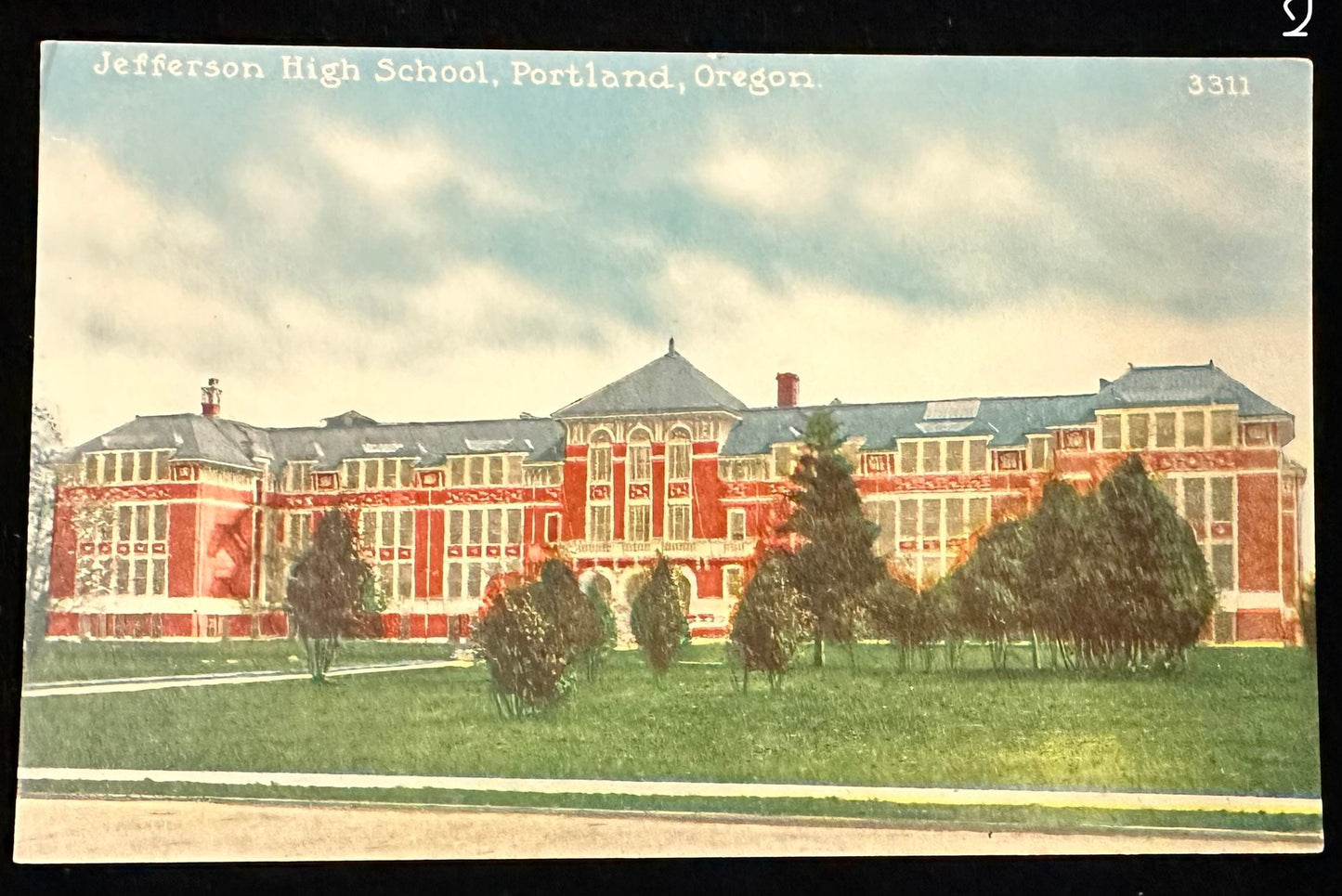 Jefferson High School, Portland, Oregon Series #3311- Vintage Postcards - 3 available, sold separately