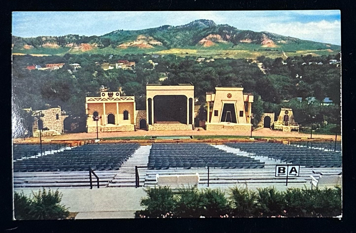 Black Hills Passion Play Amphitheater, Spearfish, South Dakota - Vintage Postcard