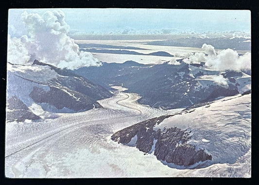 Alaska, the land of the Glaciers - 1960 Photo Postcard - Vintage Postcard