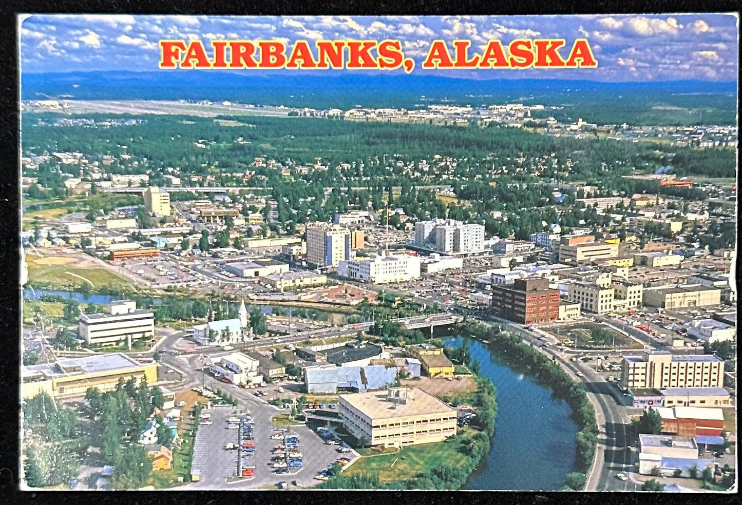 Fairbanks, Alaska - Vintage Postcard