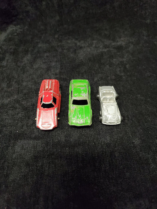 3 Pack Vintage Toy Cars