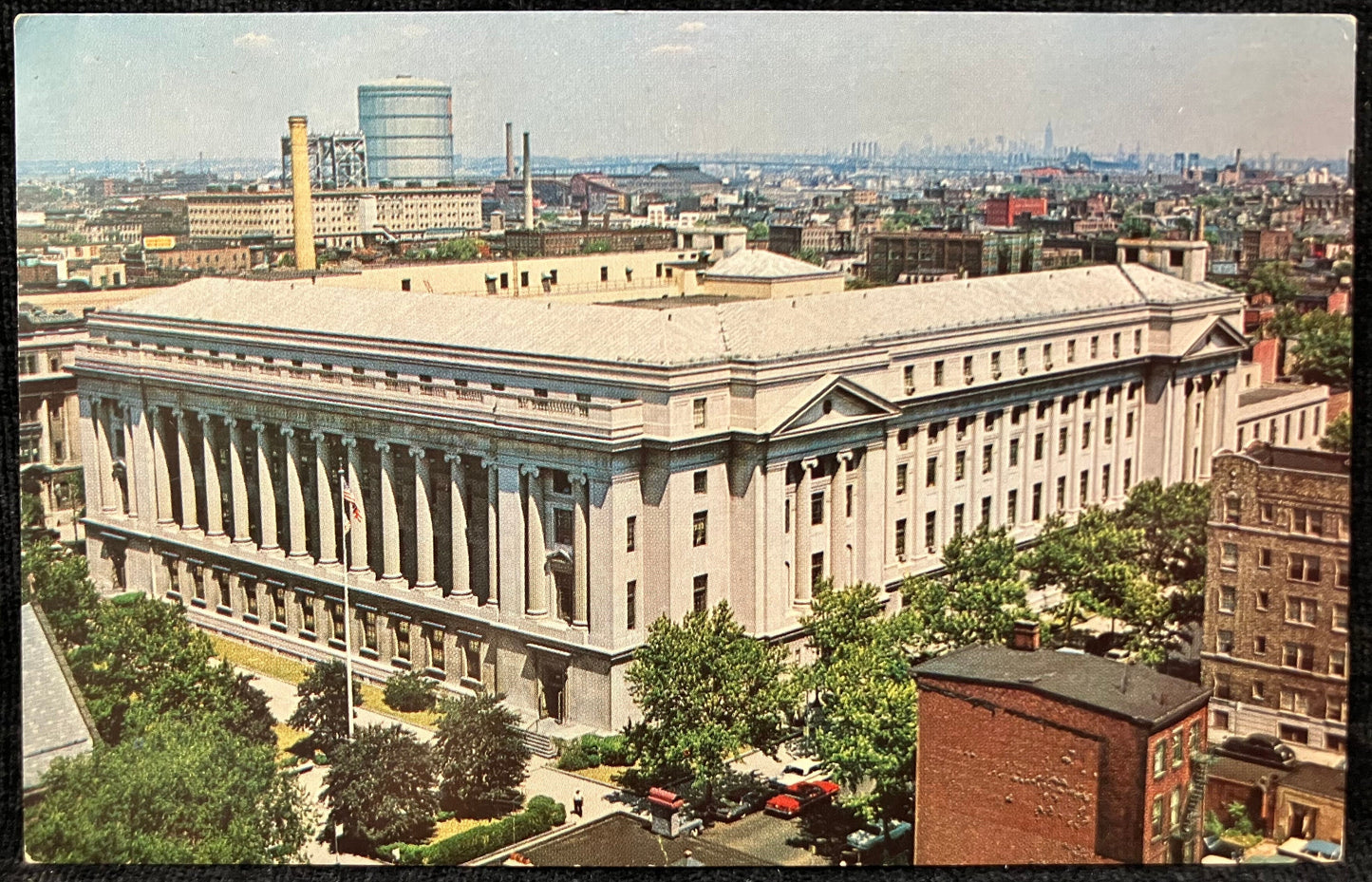 United States Post Office Newark, New Jersey - Vintage Post Office Postcard