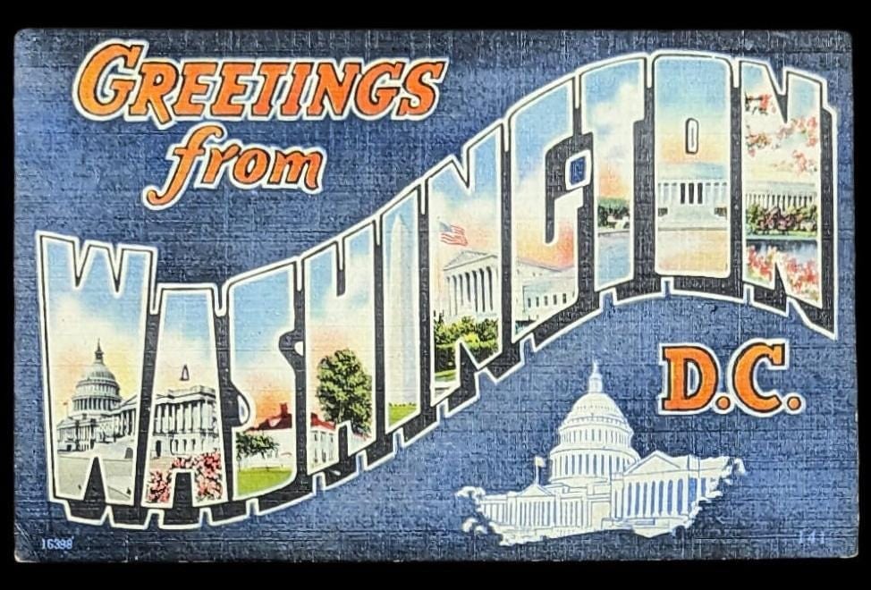 Greetings from Washington D.C. - Digital Download