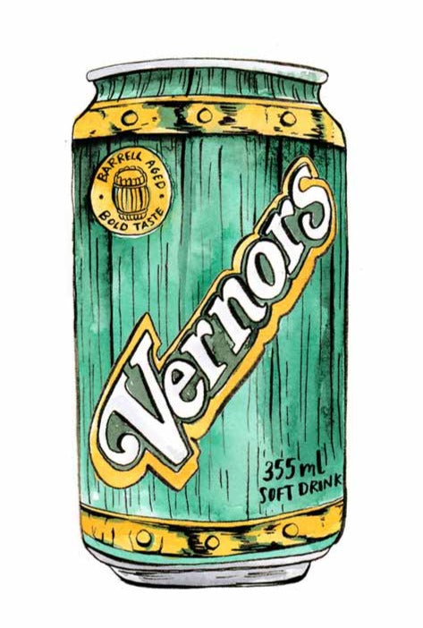 Vernors Ginger Ale Postcard