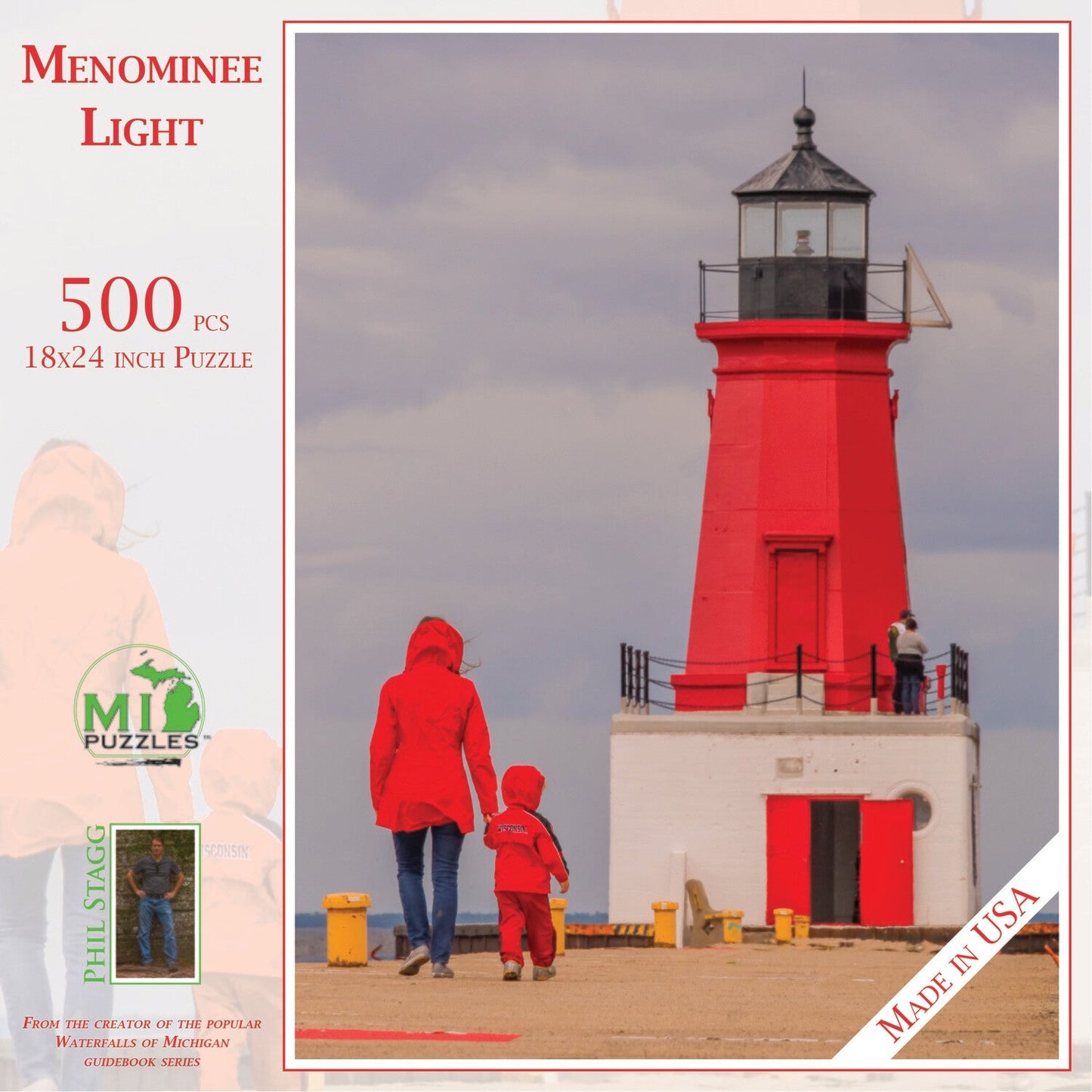 Menominee Light 500 Piece Puzzle