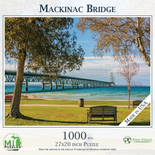 Mackinac Bridge 1000 Piece Puzzle
