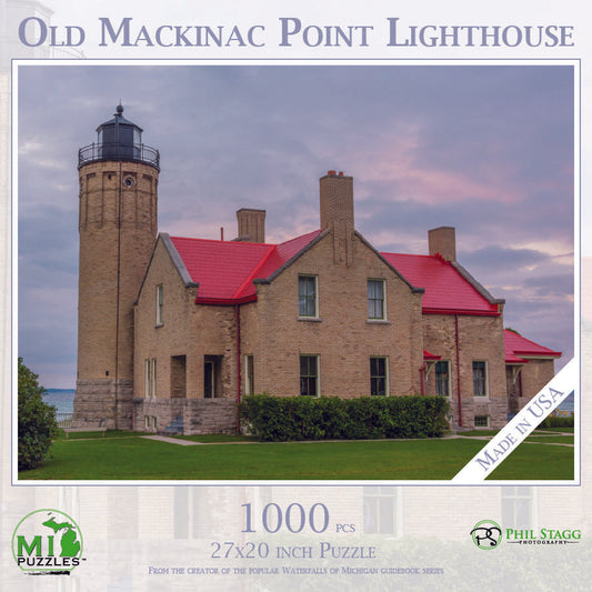 Old Mackinac Point Lighthouse 1000 Piece Puzzle