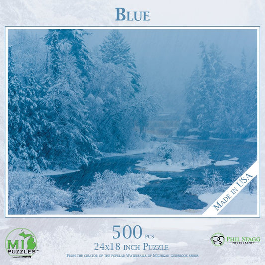 Blue 500 Piece Puzzle